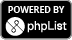 powered by phpList 3.6.14, &copy; phpList ltd